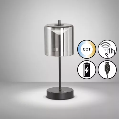 Fischer&Honsel Riva 850290 Asztali lámpa 1x2W/LED 3000K/4750K/6500K 240lm IP20