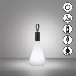   Fisher&Honsel Prian 850297 Asztali lámpa 2x1.5W/LED 3000K 150lm IP44