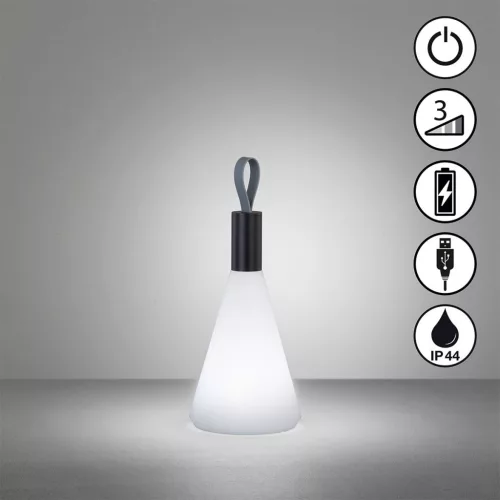 Fisher&Honsel Prian 850297 Asztali lámpa 2x1.5W/LED 3000K 150lm IP44