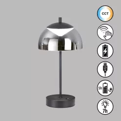   Fischer&Honsel Riva 850331 Asztali lámpa 1x2W/LED 3000K/4750K/6500K 240lm IP20