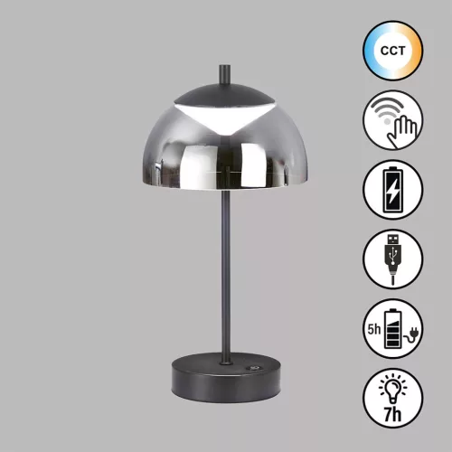 Fischer&Honsel Riva 850331 Asztali lámpa 1x2W/LED 3000K/4750K/6500K 240lm IP20