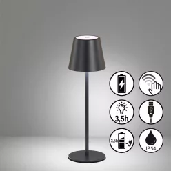   Fisher&Honsel Viletto 850355 Asztali lámpa 1x2W/LED 3000K 190lm IP54