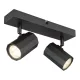fali lámpa szürke matt színű vázzal és fém testtel beltéri használatra globo-57918-2 - moretti.hu