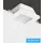 UNIVERSO Gipsz süllyesztett spot lámpatest 1xGU10 Max.35w 120x120x60mm IP20 fehér