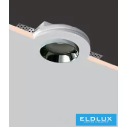   UNIVERSO Gipsz süllyesztett spot lámpatest 1xGU10 Max.35w D100x43mm IP20 fehér