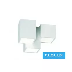   UNIVERSO Gipsz mennyezeti lámpa 3xGU10 240x190x150mm IP20 fehér
