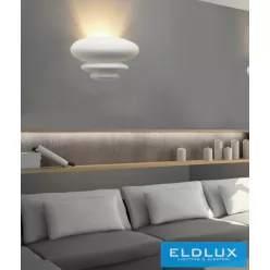 UNIVERSO Gipsz fali lámpa 1xG9 250x125x155mm IP20 fehér
