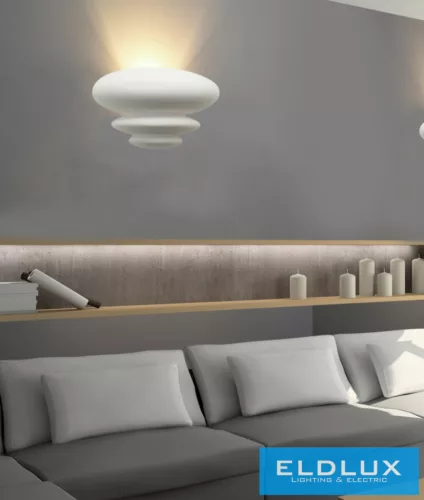 UNIVERSO Gipsz fali lámpa 1xG9 250x125x155mm IP20 fehér