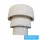 UNIVERSO Gipsz fali lámpa 1xE14 215x205x105mm IP20 fehér 