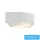 UNIVERSO Gipsz fali lámpa 1xR7S Max.50w 5mm IP20 Fehér 320x130x10