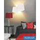 UNIVERSO Gipsz fali lámpa 2xG9 200x150mm IP20 fehér