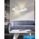 UNIVERSO Gipsz fali lámpa 2xG9 330x110mm IP20 fehér