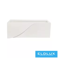 UNIVERSO Gipsz fali lámpa 1xG9 220x75mm IP20 fehér
