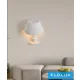 UNIVERSO Gipsz fali lámpa 1xE14 240x140x300mm IP20 fehér