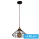 ELDLUX KETREC függeszték E27 fekete