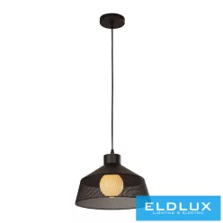 ELDLUX NET függeszték E27 fekete