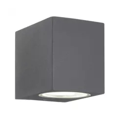 kültéri fali lámpa antracit színű vázzal és fém testtel kerti használatra ideal-lux-115306 - moretti.hu