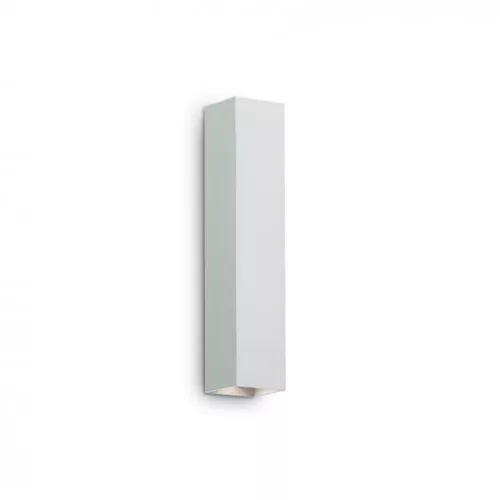 fali lámpa fehér színű vázzal és fém testtel beltéri használatra ideal-lux-126883 - moretti.hu