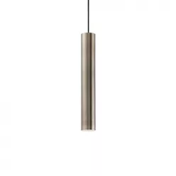 függesztett lámpa bronz színű vázzal és fém testtel beltéri használatra ideal-lux-141794 - moretti.hu