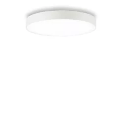 mennyezeti lámpa fehér színű vázzal és fém testtel beltéri használatra ideal-lux-223216 - moretti.hu