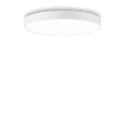 mennyezeti lámpa fehér színű vázzal és fém testtel beltéri használatra ideal-lux-223230 - moretti.hu