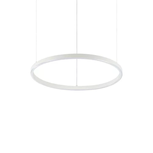 függesztett lámpa fehér színű vázzal és fém testtel beltéri használatra ideal-lux-229485 - moretti.hu