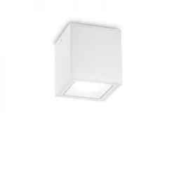 kültéri mennyezeti lámpa fehér színű vázzal és fém testtel kerti használatra ideal-lux-251523 - moretti.hu