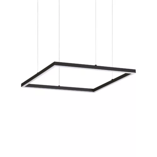 függesztett lámpa fekete színű vázzal és fém testtel beltéri használatra ideal-lux-259161 - moretti.hu