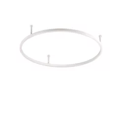 mennyezeti lámpa fehér színű vázzal és fém testtel beltéri használatra ideal-lux-265995 - moretti.hu