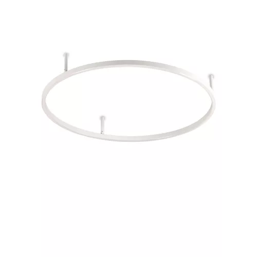 mennyezeti lámpa fehér színű vázzal és fém testtel beltéri használatra ideal-lux-265995 - moretti.hu