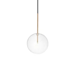 függesztett lámpa bronz színű vázzal és fém testtel beltéri használatra ideal-lux-277387 - moretti.hu