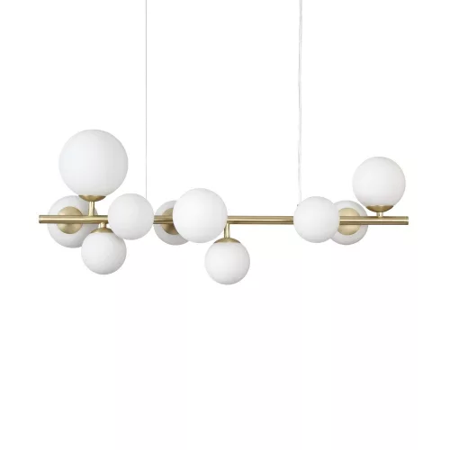 függesztett lámpa bronz színű vázzal és fém testtel beltéri használatra ideal-lux-283791 - moretti.hu
