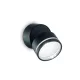 kültéri fali lámpa fekete színű vázzal és fém testtel kerti használatra ideal-lux-285504 - moretti.hu