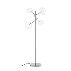 állólámpa króm színű vázzal és fém testtel beltéri használatra ideal-lux-290959 - moretti.hu