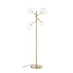 állólámpa bronz színű vázzal és fém testtel beltéri használatra ideal-lux-290966 - moretti.hu