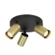 Mennyezeti Lámpa Fekete Nesto ITALUX-SPL-23436-3R-BK-BRSS