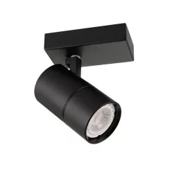 mennyezeti lámpa fekete színű vázzal és testtel beltéri használatra italux-spl-2813-1b-bl - moretti.hu