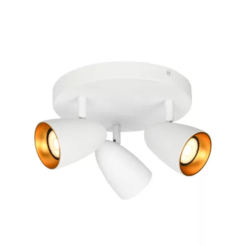Mennyezeti Lámpa Fehér Tino ITALUX-SPL-36748-3R-WH-GD