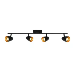 Mennyezeti Lámpa Fekete Tino ITALUX-SPL-36748-4-BK-GD