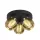 Mennyezeti Lámpa Fekete Lafin ITALUX-SPL-45379-3R-BK-GD