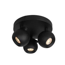 Mennyezeti Lámpa Fekete Lafin ITALUX-SPL-45379-3R-BK
