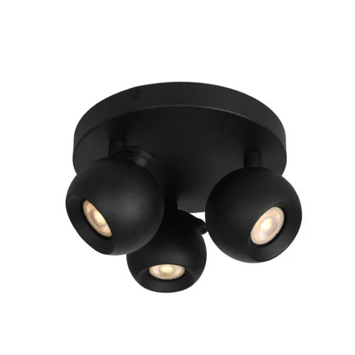 Mennyezeti Lámpa Fekete Lafin ITALUX-SPL-45379-3R-BK