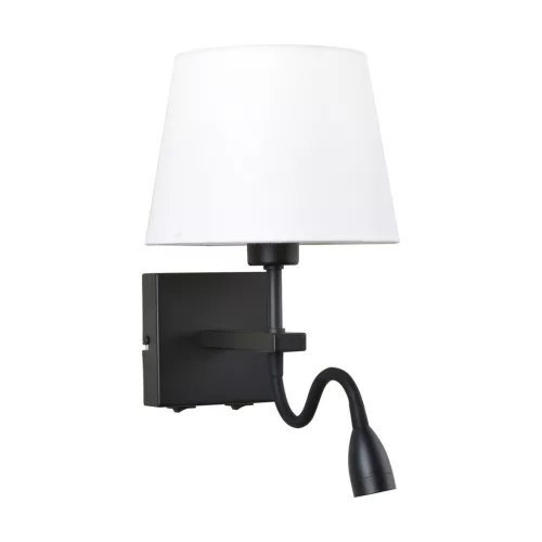 fali lámpa fekete színű vázzal és fém testtel beltéri használatra italux-wl-1122-2-bl-bm-ro-wh - moretti.hu