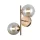 fali lámpa réz színű vázzal és fém-üveg testtel beltéri használatra italux-wl-2244-2-hbr - moretti.hu