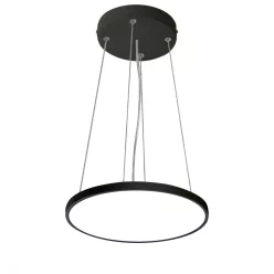   ITALUX 5900644339359 ALATA Modern Led Függesztett Lámpa Fehér, Fekete LED IP20