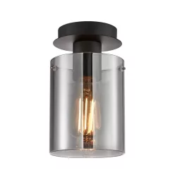   Italux Sardo SPL-5581-1SC-BK-SG Süllyesztett mennyezeti lámpa 1x40W/E27 IP20