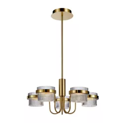   Italux Tiara PND-77362-5-40W-GD Csillár 5x40W/LED 3000K 4405lm IP20