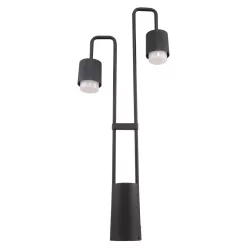   ITALUX C49-80-BK-9 SORANO Modern Kültéri Állólámpa Fekete LED IP44