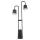 ITALUX C49-80-BK-9 SORANO Modern Kültéri Állólámpa Fekete LED IP44