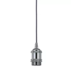   ITALUX DS-M-034-CHROME CLASSO Vintage Függesztett Lámpa E27 IP20